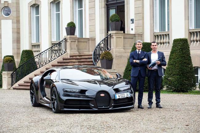 Bugatti champagne carbon boire ou conduire 