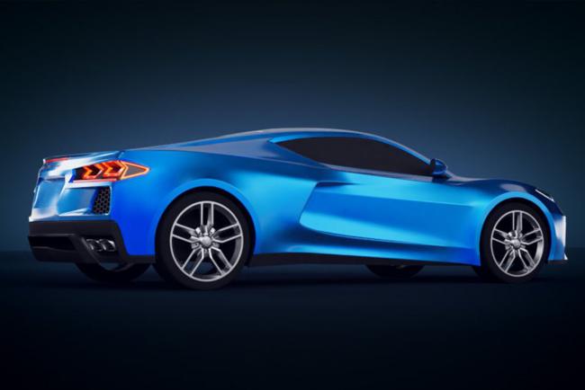 Corvette c8 une premiere idee de la sportive a moteur arriere 