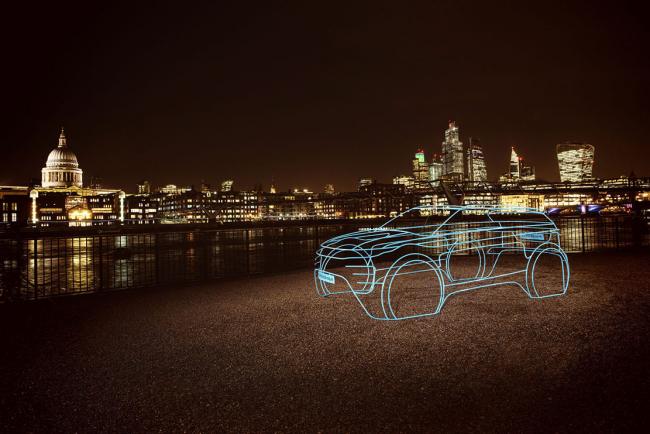 Range Rover Evoque, une campagne de teaser dans les rues de Londres