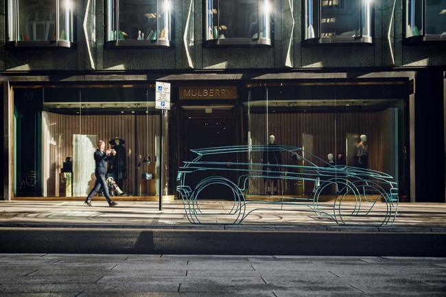 Range Rover Evoque, une campagne de teaser dans les rues de Londres