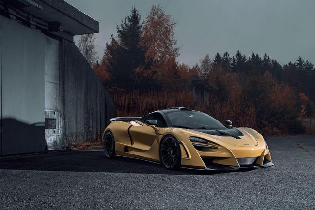 Mclaren 720s : c'est toujours halloween chez Novitec