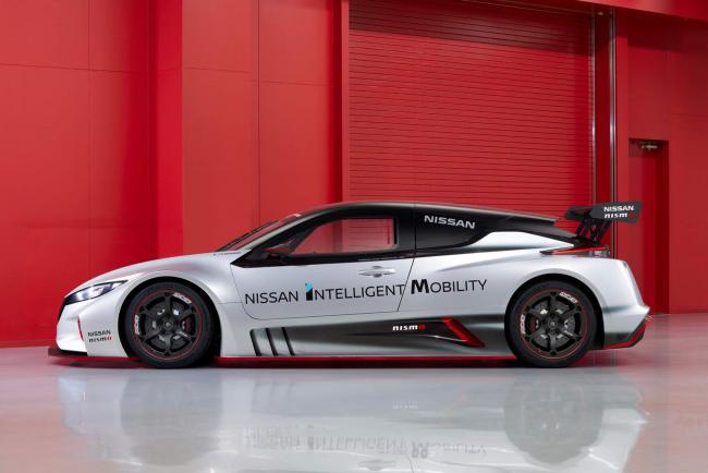 Nissan Leaf Nismo Racecar : la course a l'électrique