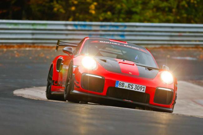 Porsche 911 gt2 rs mr le nouveau record du nurburgring 