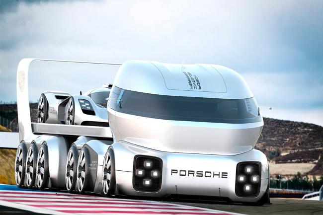 Porsche GT Vision Truck : une idée du MANS 2030