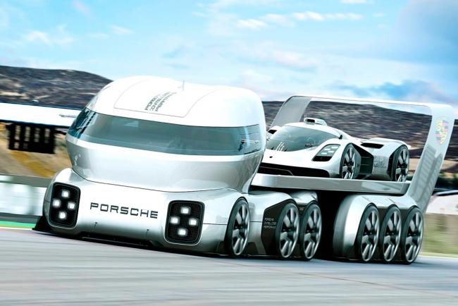 Porsche GT Vision Truck : une idée du MANS 2030