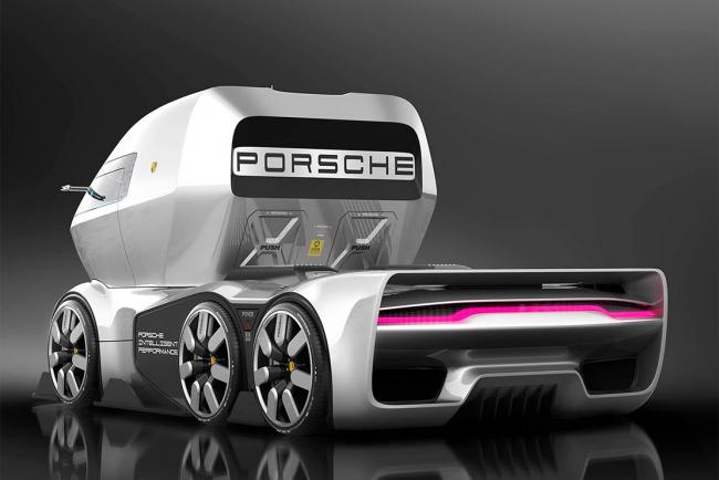 Porsche GT Vision Truck : une idée du MANS 2030