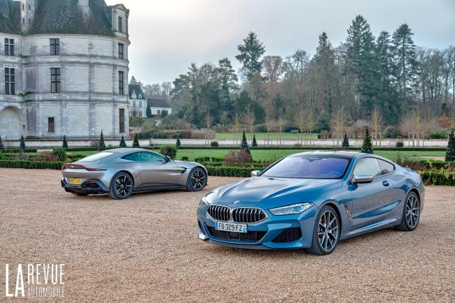 Comparatif Aston Martin Vantage et BMW M850i : le cœur a ses raisons…