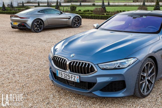 Comparatif Aston Martin Vantage et BMW M850i : le cœur a ses raisons…