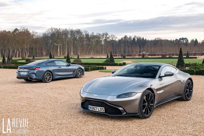 Comparatif Aston Martin Vantage et BMW M850i : le cœur a ses raisons…