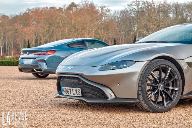 Comparatif Aston Martin Vantage et BMW M850i : le cœur a ses raisons…