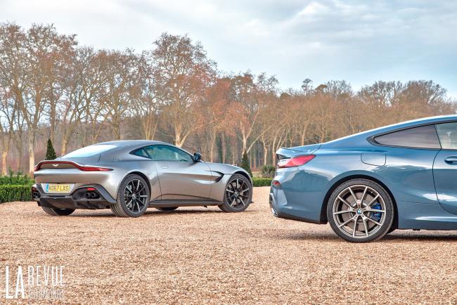 Comparatif Aston Martin Vantage et BMW M850i : le cœur a ses raisons…