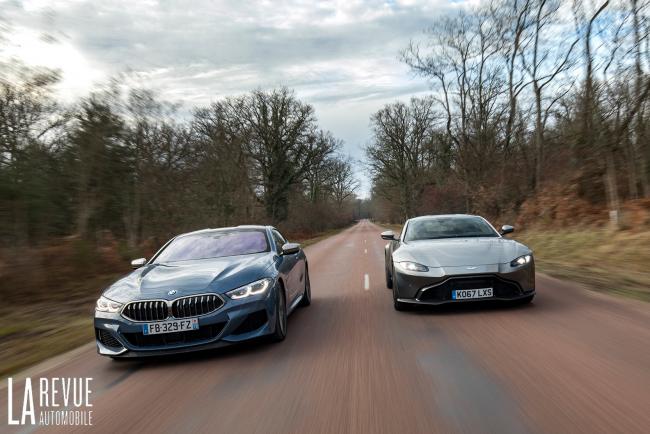 Comparatif Aston Martin Vantage et BMW M850i : le cœur a ses raisons…