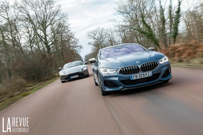 Comparatif Aston Martin Vantage et BMW M850i : le cœur a ses raisons…