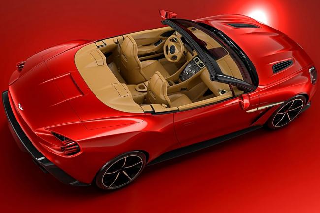 Aston martin vanquish zagato volante encore plus desirable 