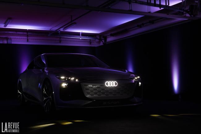 Rencontre avec l’Audi A6 e-tron, la superbe berline électrique