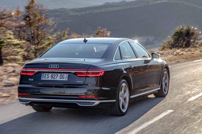 Les Audi A8 TFSI e quattro, les hybrides, sont dispo à la vente