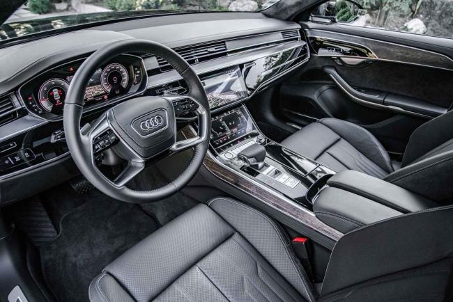Les Audi A8 TFSI e quattro, les hybrides, sont dispo à la vente