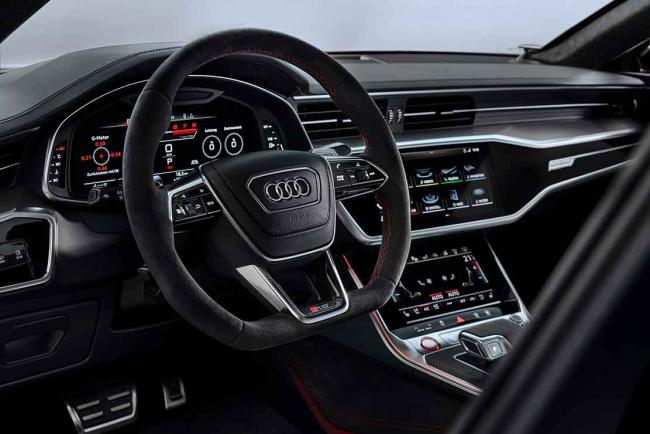 Audi RS 7 Sportback : Un V8 de 600 chevaux. Petit joueur !