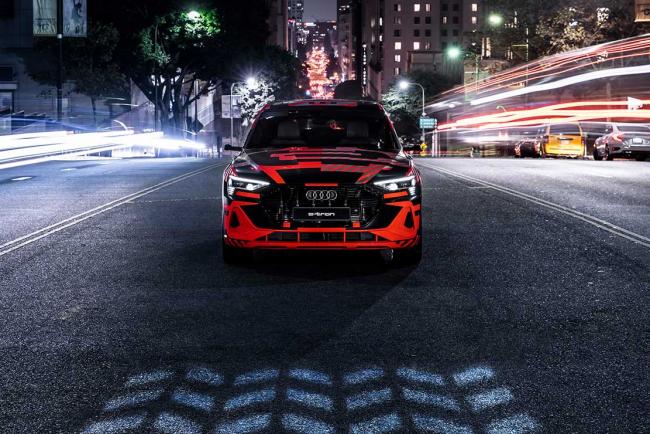 Audi e-tron Sportback : Quand la lumière devient notre GPS