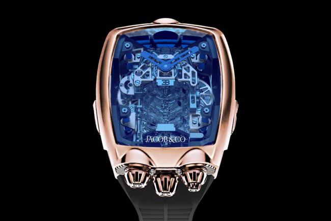 Bugatti Chiron Tourbillon, la 1re montre à moteur W16 !