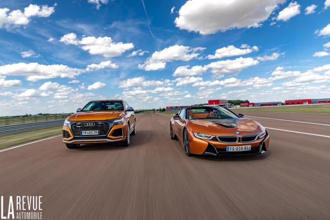 Essai BMW i8 VS Audi RS Q8 : deux oranges pressées, SVP !