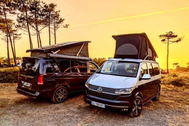 Essai Mercedes Marco Polo vs Volkswagen California : Lequel choisir ?