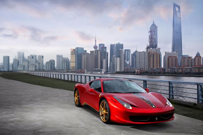 Galerie Ferrari 458-Italia-China