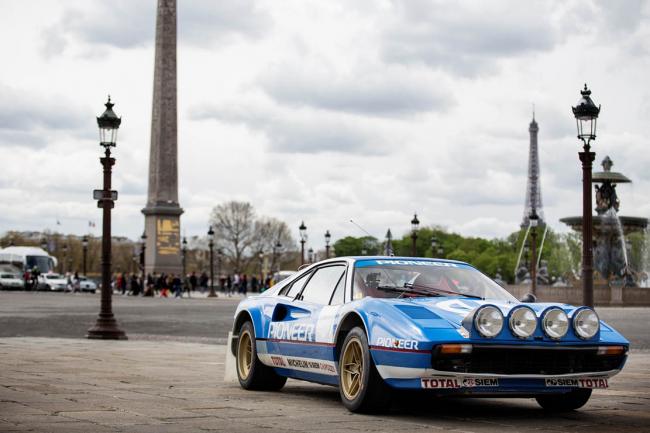 Ferrari 488 gtb une livree historique pour le tour auto 2016 
