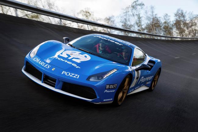 Ferrari 488 gtb une livree historique pour le tour auto 2016 