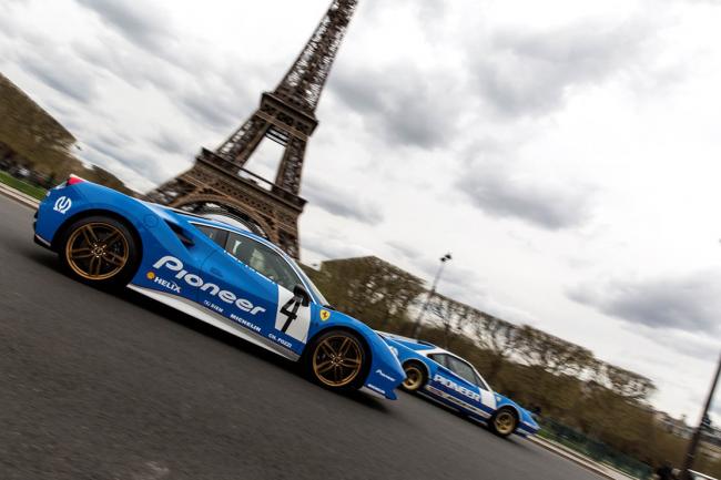 Ferrari 488 gtb une livree historique pour le tour auto 2016 