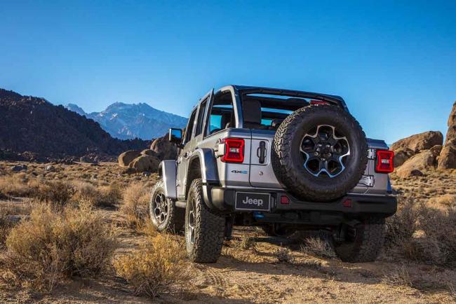 Wrangler 4xe : Jeep scalpe son célèbre 4x4 de 4 cylindres