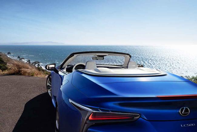 Galerie Lexus LC 500 Cabriolet : le GT découvrable