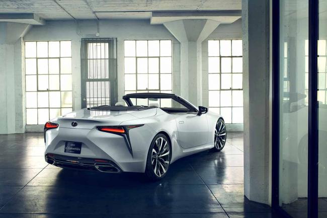 Salon de Genève, Lexus viendra avec la LC Cabriolet et la RC F Track Edition