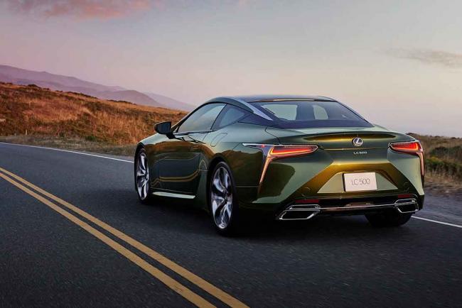 Lexus LC Kaki Edition : le coupé verdoyant !