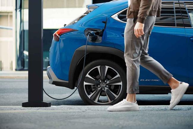 Lexus UX 300e : cette fois c’est 100% électrique.