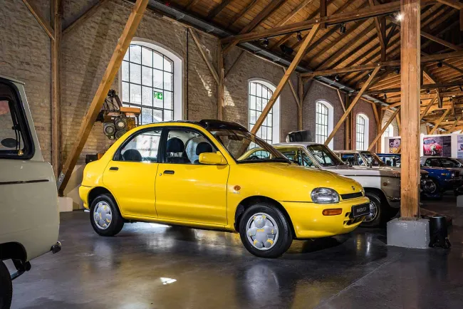 Mazda 121 "Goldy" : Façonnée pour Haribo et ses bonbons, Gold Bears