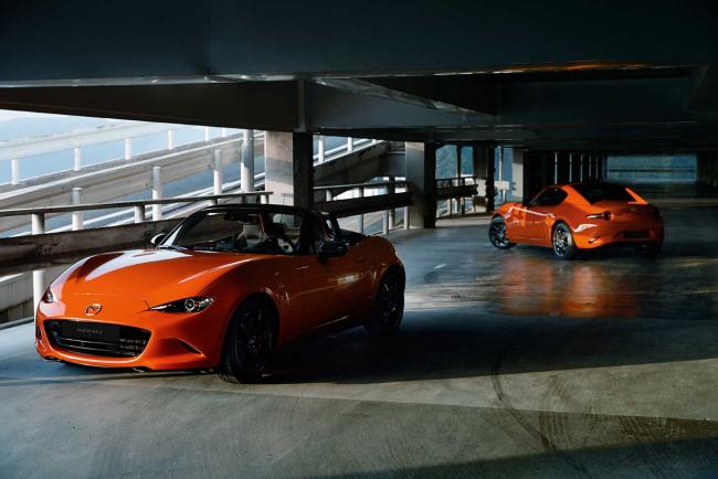 La Miata à 30 ans et le fête avec la Mazda MX-5 Racing Orange