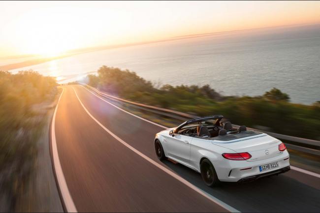 Mercedes amg c63 et c63 s cabriolet chevaux au vent 