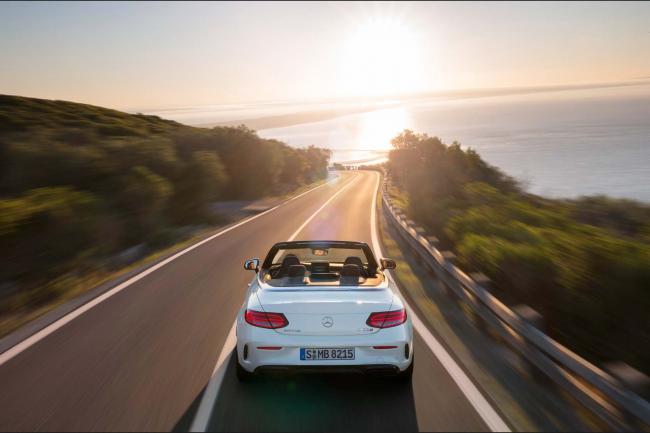 Mercedes amg c63 et c63 s cabriolet chevaux au vent 