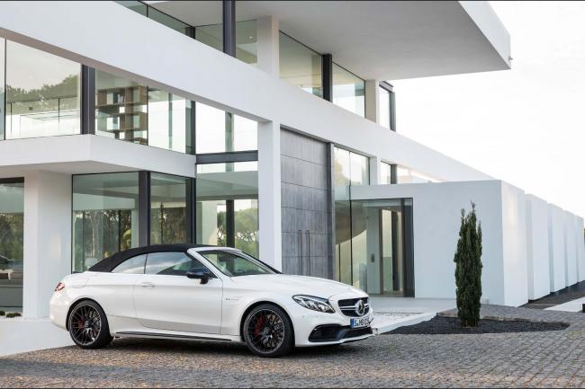 Mercedes amg c63 et c63 s cabriolet chevaux au vent 