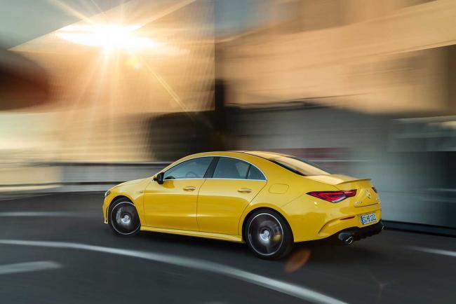 Mercedes-AMG CLA 35 : là, il y a du sport !