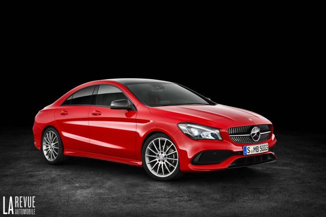 Mercedes cla 2017 coupe et shooting brake 