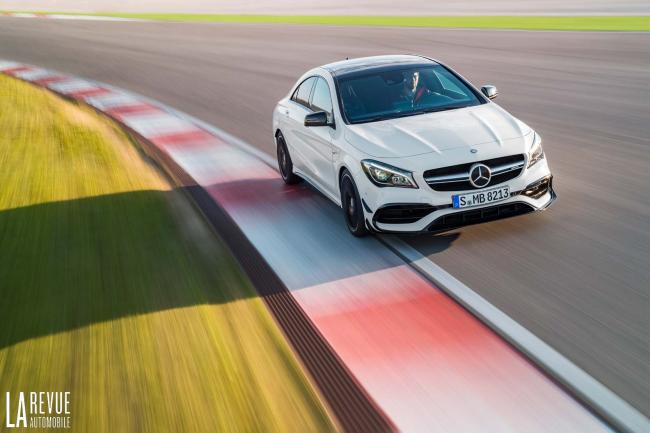 Mercedes cla 45 amg les nouvelles coupe et shooting brake 