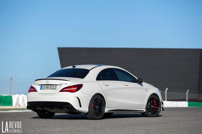 Mercedes cla 45 amg les nouvelles coupe et shooting brake 