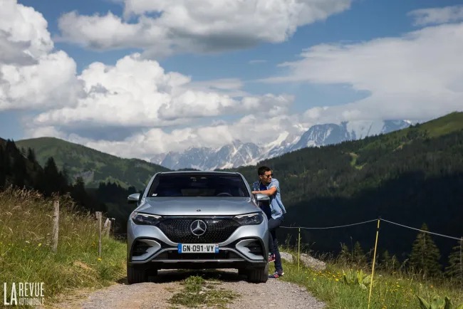 Essai Mercedes EQE SUV : mais comment ?