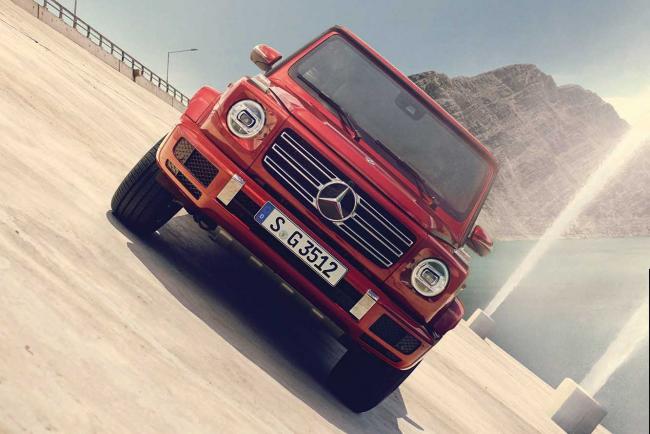 À 40 ans, Le Mercedes Classe G  affronte la gravité en vidéo