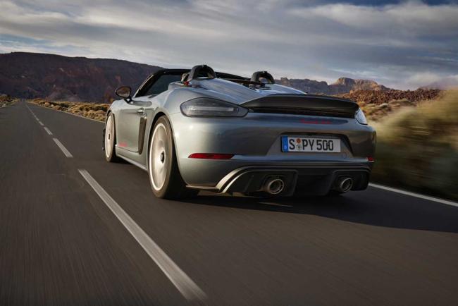 Galerie Porsche 718 Spyder RS : Moteur à haut régime