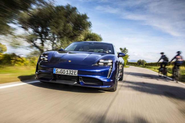 Essai Porsche Taycan Turbo S : la force du, point, G !