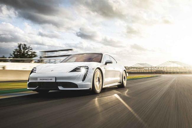 La première Porsche électrique, la Taycan, à Le Mans