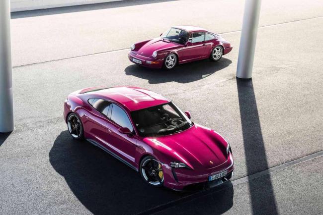 Galerie Porsche Taycan millésime 2022 : ce qui change ?